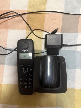 Teléfono Inalámbrico Gigaset Negro