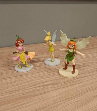 Lote 3 Figuras Hadas Disney Campanilla Prilla Beck