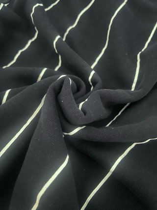 Sudadera Zara Rayas Verticales Azul Marino