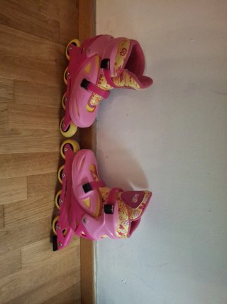 Patines en línea rosas