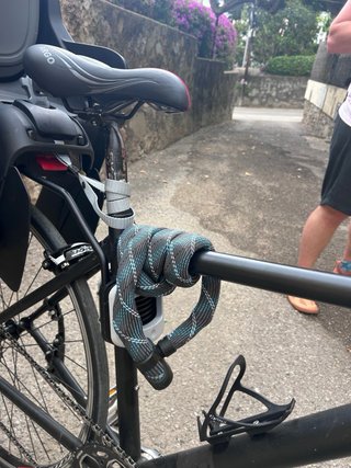 Bicicleta Híbrida Aluminio + Silla Niños
