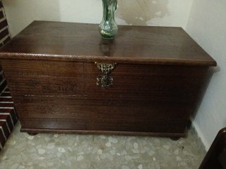 Baúl de madera clásico
