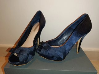 Zapatos de fiesta azules