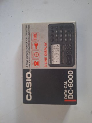 Agenda Electrónica Casio DC-6000