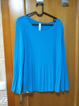 Jersey azul entretiempo talla única