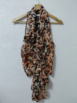 Top Halter Leopardo Relish Collection Talla M