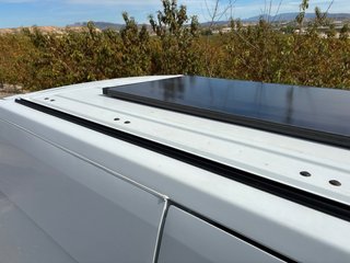 Perfil Baca Cruz T-Track Aluminio Negro 2M