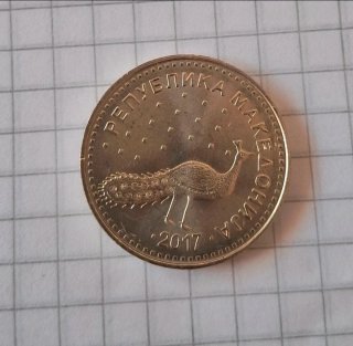 Moneda República de Macedonia