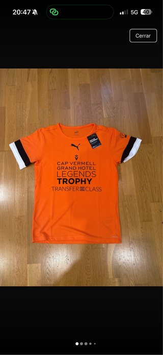 Camiseta Puma Naranja Legends Trophy
