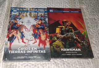 Lote Tapa dura Varios,Colección Héroes y villanos,