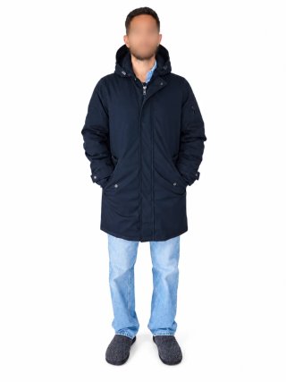 Chaqueta Invierno Galeries Lafayette Azul S grande