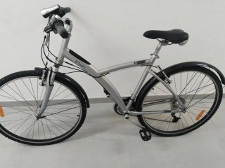 Bicicleta Btwin Aluminio Gris