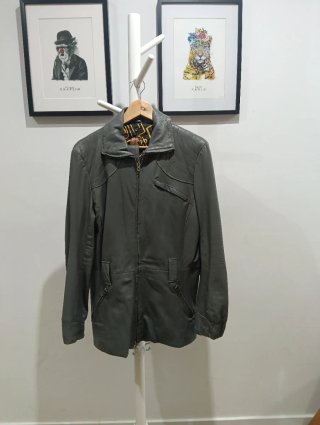 Chaqueta Desigual Cuero Gris