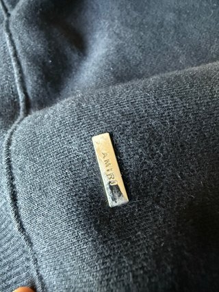 Sudadera AMIRI Negra con Pedrería
