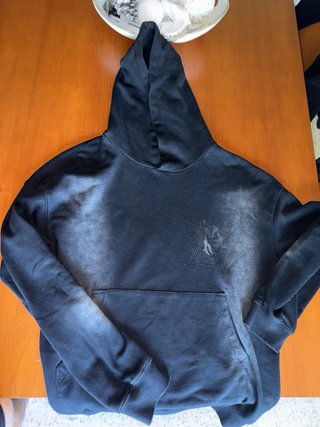 Sudadera AMIRI Negra con Pedrería