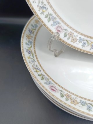 Set platos llanos porcelana Santa Clara