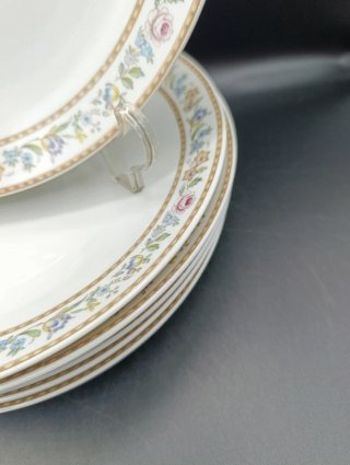 Set platos llanos porcelana Santa Clara
