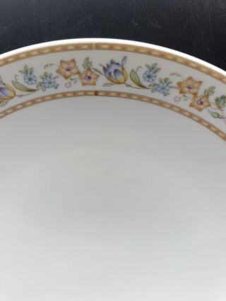Set platos llanos porcelana Santa Clara