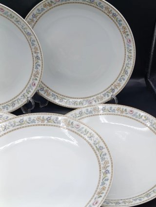 Set platos llanos porcelana Santa Clara