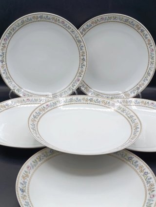 Set platos llanos porcelana Santa Clara