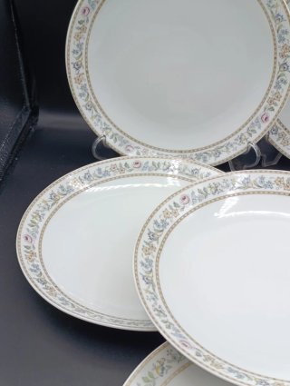 Set platos llanos porcelana Santa Clara