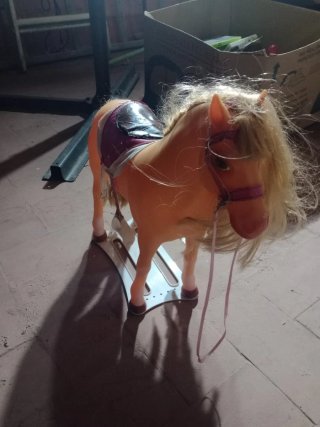 Caballo balancín Nancy