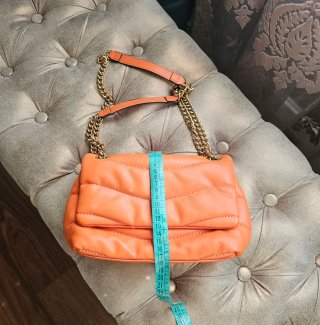 Bolso Elegante Naranja con Cadena