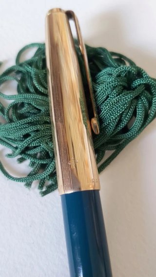Estilográfica Parker 65 Custom color (Vista Blue)