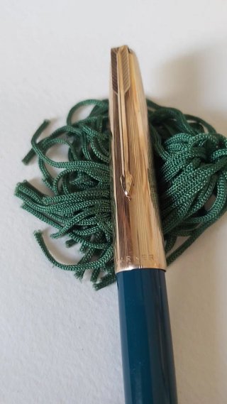 Estilográfica Parker 65 Custom color (Vista Blue)