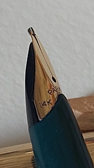 Estilográfica Parker 65 Custom color (Vista Blue)