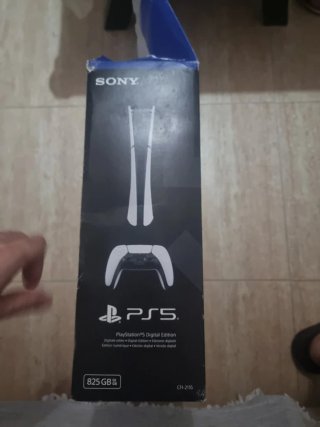 Caja PlayStation 5 (PS5) Digital Edition