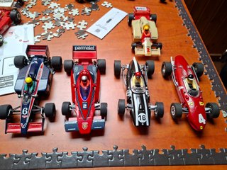 Lote de 5 Coches de Slot Scalextric