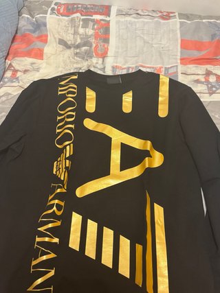 Sudadera EA7 Emporio Armani Negra