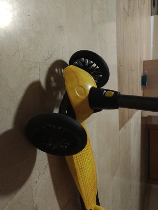 Patinete Oxelo B1 amarillo 3 ruedas