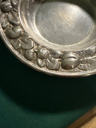 Centrotavola placcato argento
