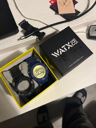 Reloj Watx And Co con bisel intercambiable