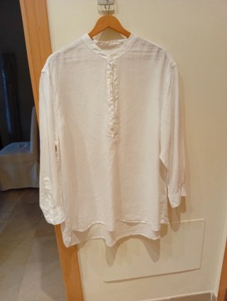 Camisa de lino blanca Emidio Tucci
