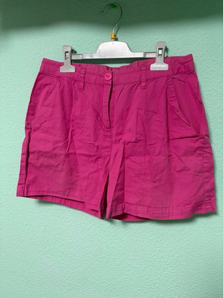 Pantalón corto rosa