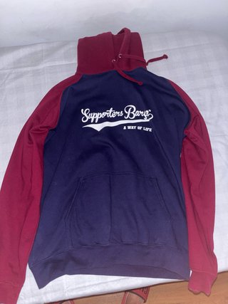 Sudadera Supporters Barça Azul/Rojo