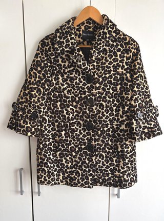 Abrigo de mujer - leopardo talla XS