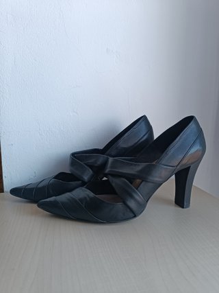 Tacones de piel Vintage