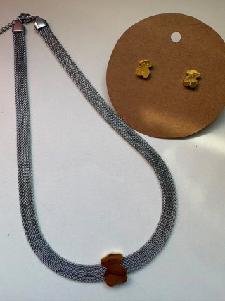 Conjunto Collar y Pendientes Tous