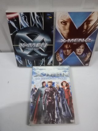 Pack 3 Películas X-Men en DVD