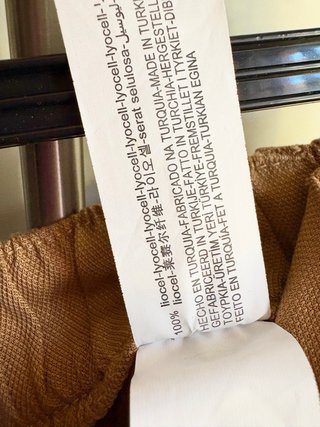 Pantalón Zara Camel Talla M nuevo con etiqueta