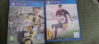 Juegos PS4 FIFA 17 y FIFA 15