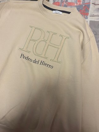Sudadera Pedro del Hierro PH Beige
