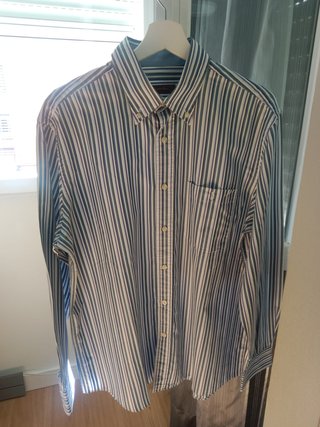 Camisa Rayas Emilio Tucci Sport Talla 5 (XL)