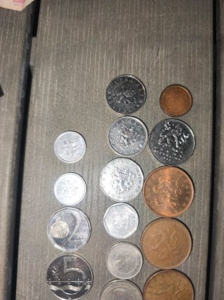 Lote de 14 monedas variadas