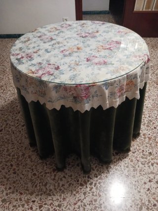 Mesa camilla redonda