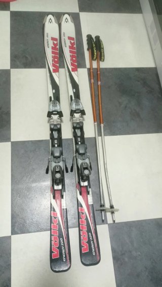 Esquís Völkl Energy 220 con Bastones REGALO BOTAS